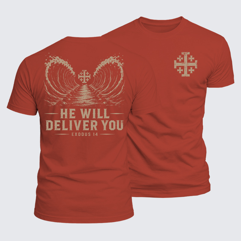 Luxe Mercerized Cotton Tee - Enter Through The Narrow Gate