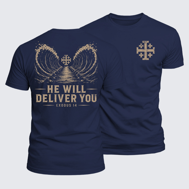 Luxe Mercerized Cotton Tee - Enter Through The Narrow Gate