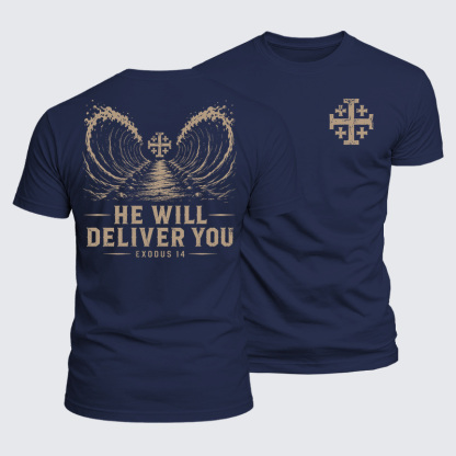 Luxe Mercerized Cotton Tee - Enter Through The Narrow Gate