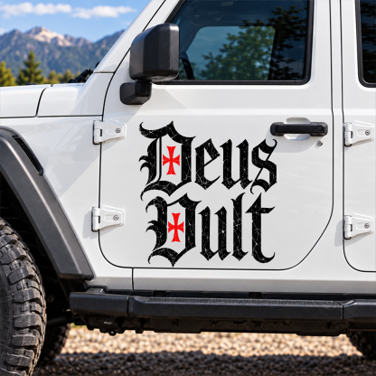 Car & Truck Vinyl Decals - Deus Vult