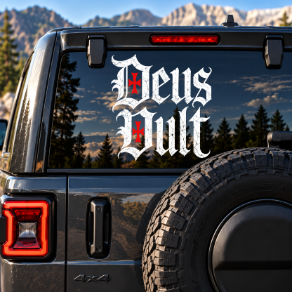 Car & Truck Vinyl Decals - Deus Vult