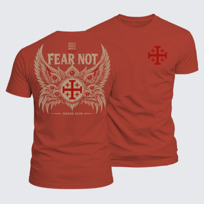 Luxe Mercerized Cotton Tee - Fear Not