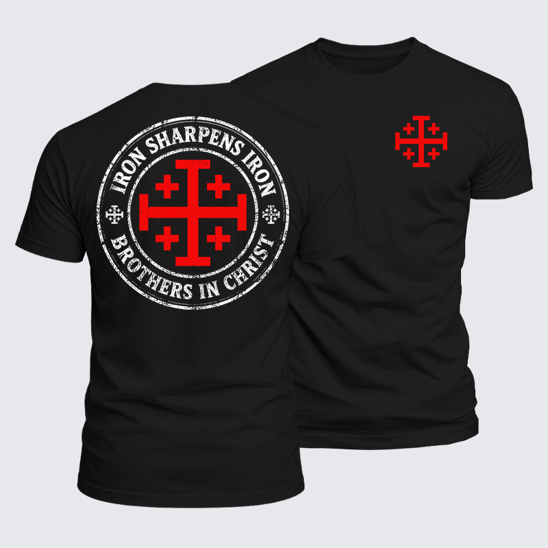Luxe Mercerized Cotton Tee - Fear No Evil God Is With Me