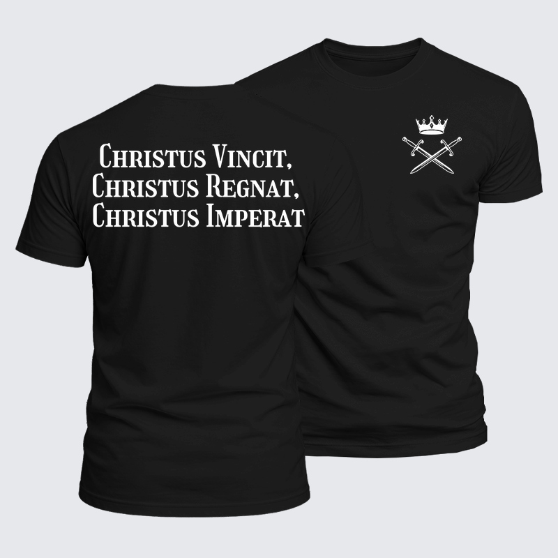 [Copy]Luxe Mercerized Cotton Tee - Ave Christus Rex