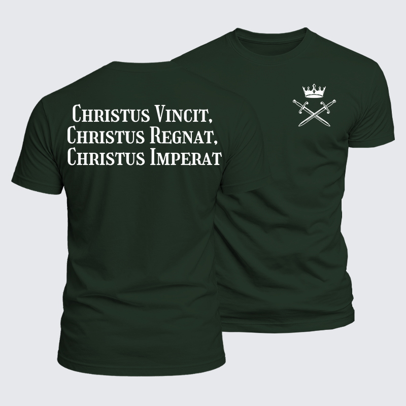 [Copy]Luxe Mercerized Cotton Tee - Ave Christus Rex