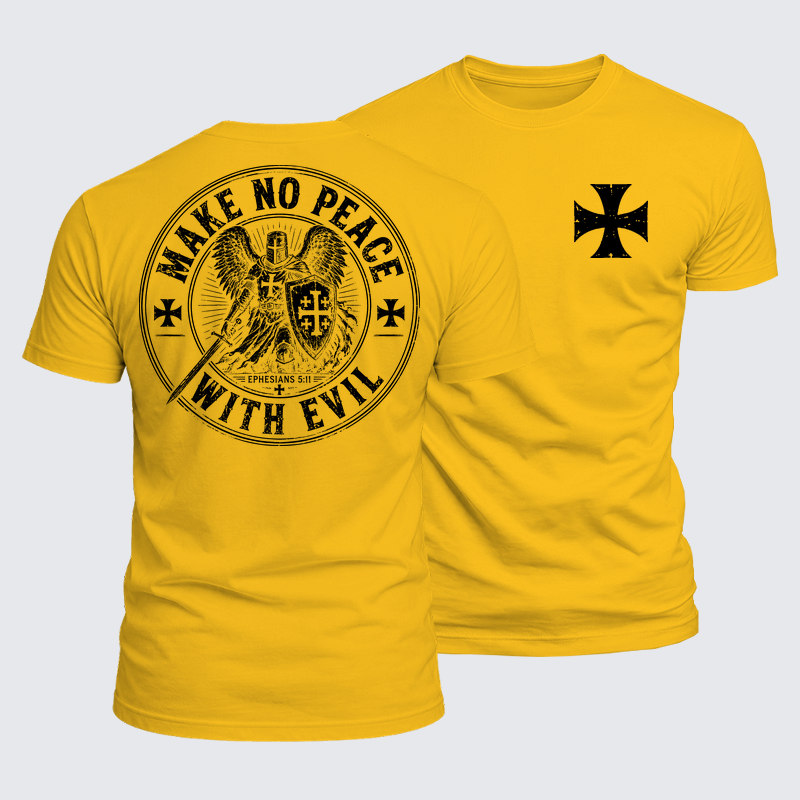 [Copy]Luxe Mercerized Cotton Tee - No Weapon Formed Shall Prosper - Isaiah 54:17