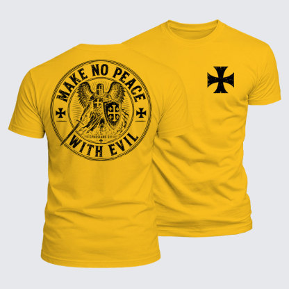 [Copy]Luxe Mercerized Cotton Tee - No Weapon Formed Shall Prosper - Isaiah 54:17