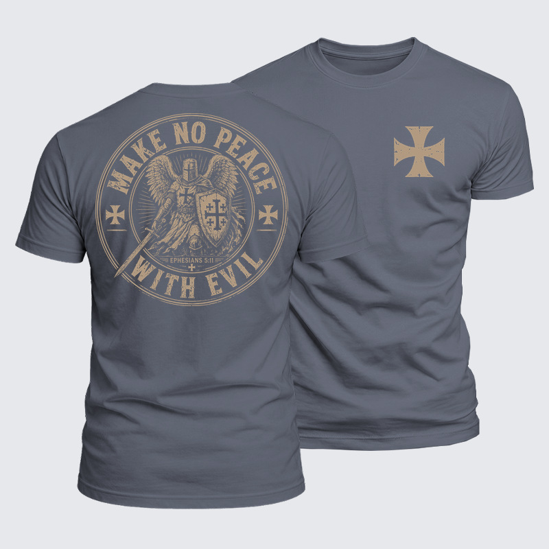 [Copy]Luxe Mercerized Cotton Tee - No Weapon Formed Shall Prosper - Isaiah 54:17