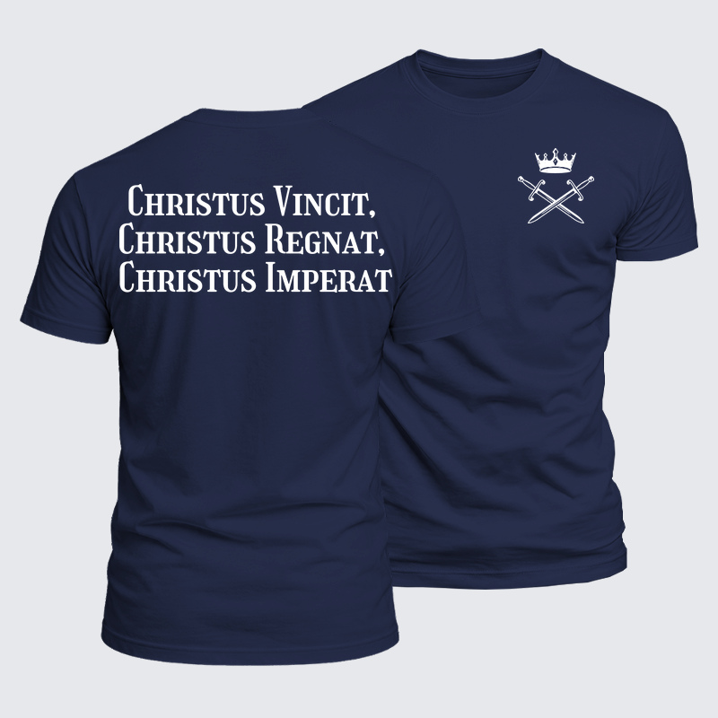 [Copy]Luxe Mercerized Cotton Tee - Ave Christus Rex