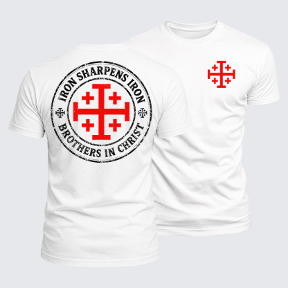 Luxe Mercerized Cotton Tee - Fear No Evil God Is With Me
