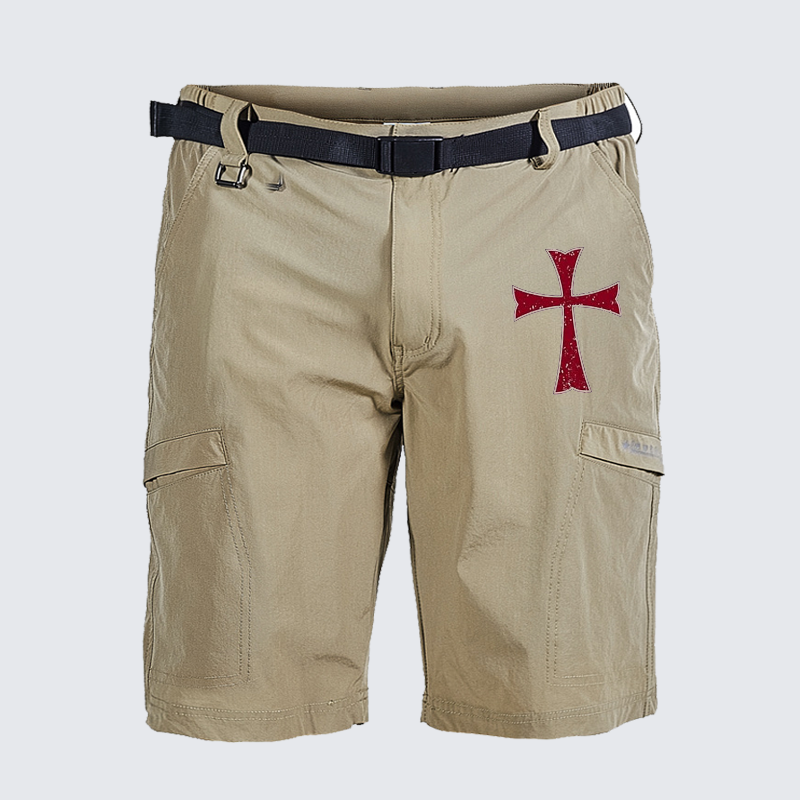 Knights Templar Crusader Quick-Dry Stretch Hiking Pants