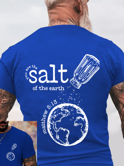 You Are The Salt Of The Earth Christian Cotton T-Shirt