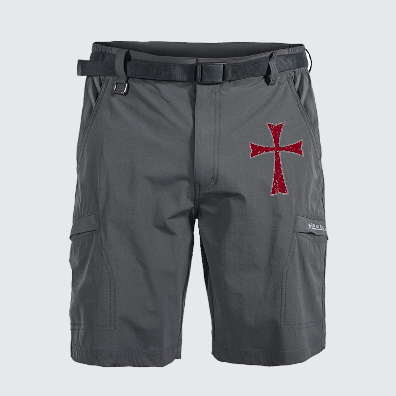 Knights Templar Crusader Quick-Dry Stretch Hiking Pants