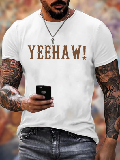 Yeehaw Christian Cotton T-Shirt