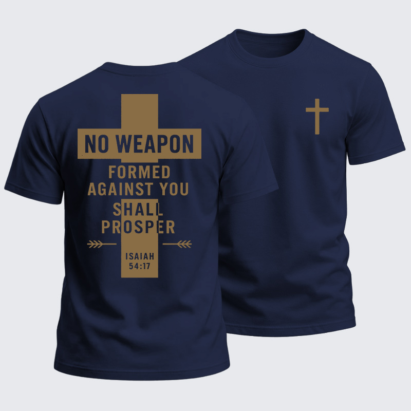 Heavyweight Cotton Tee - Isaiah 54:17