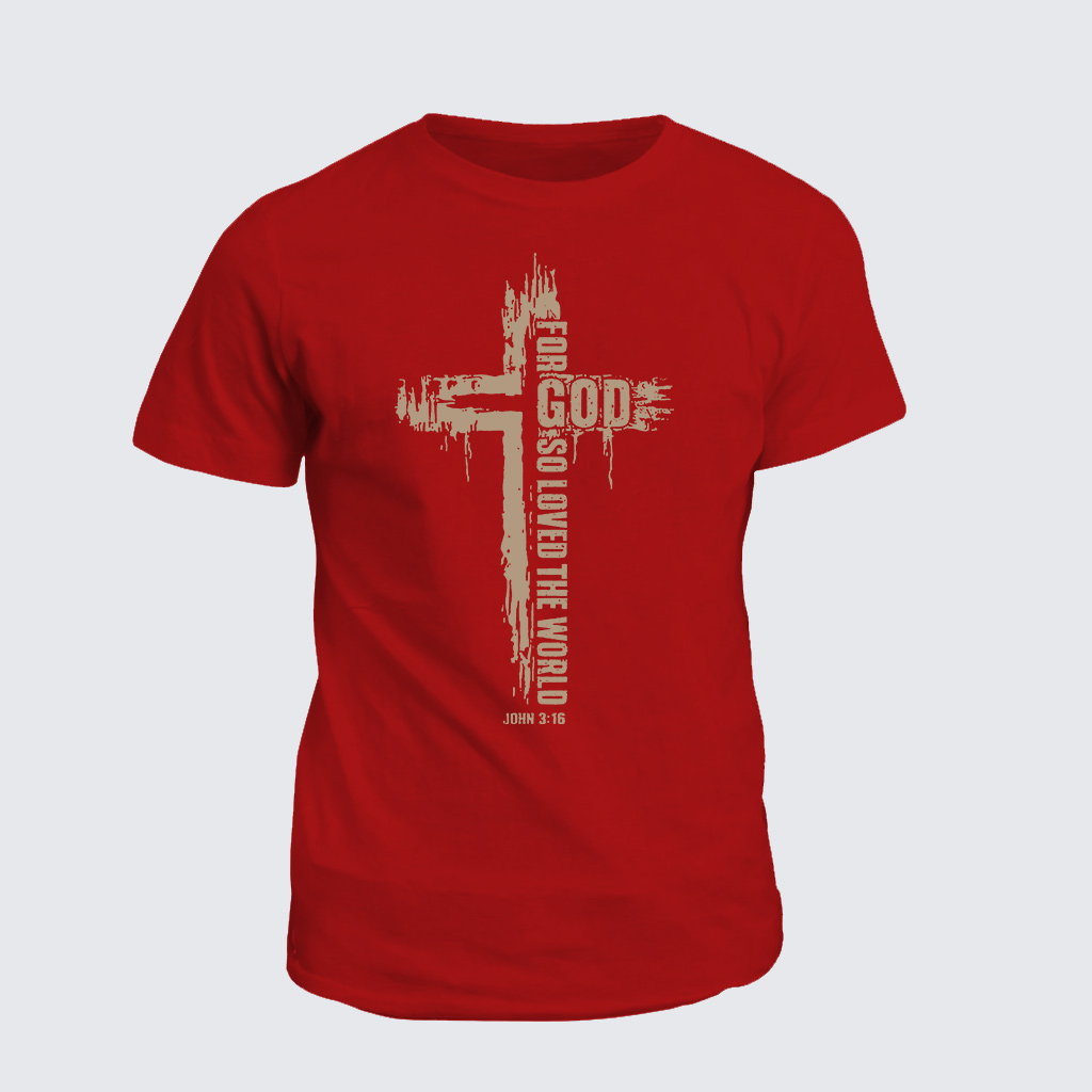 Classic Cotton Tee - God Loved The World