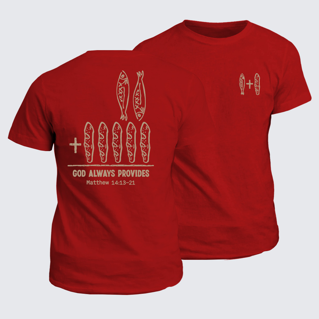 Classic Cotton Tee - God Always Provides