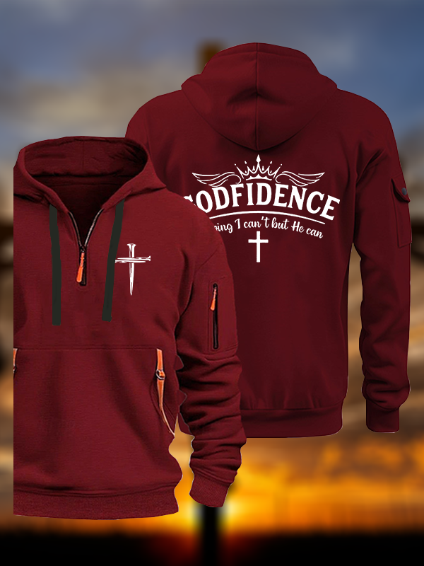 Godfidence Jesus God Christian Zipper Hoodies