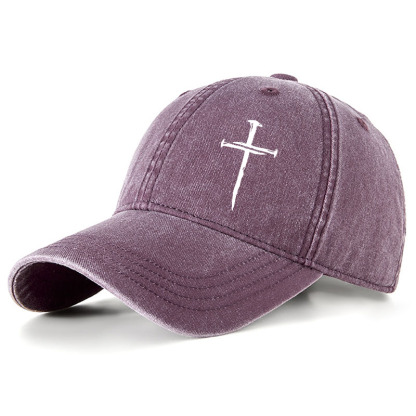 Heritage Washed Cap - Nail Cross
