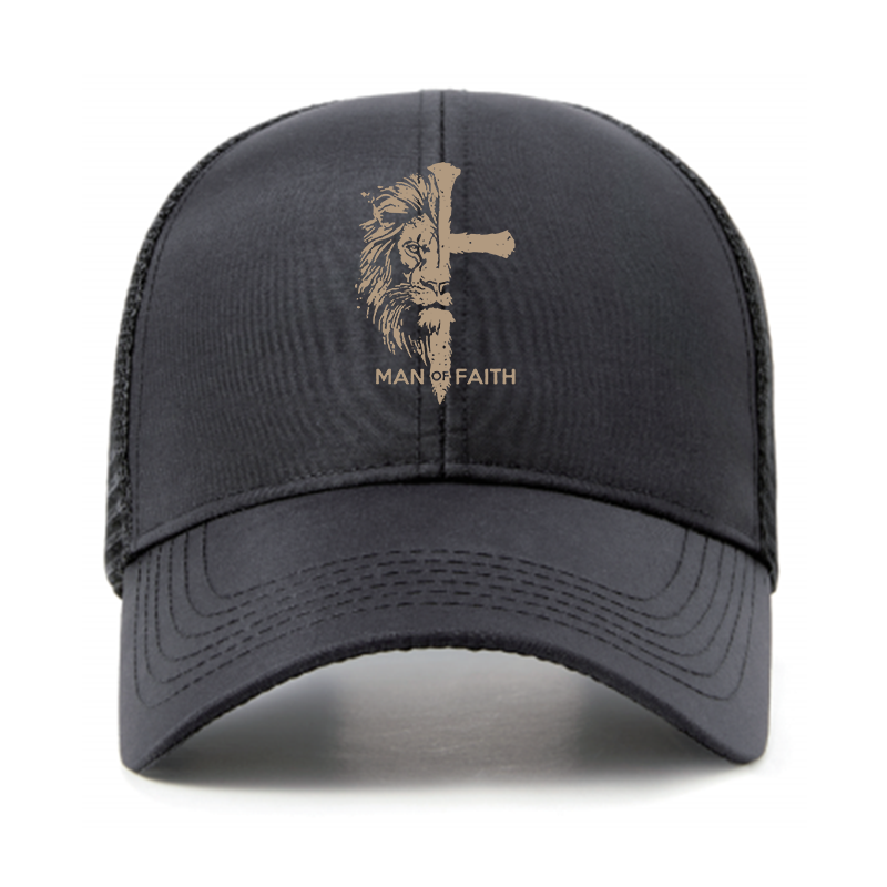 Man of Faith Jesus God Christian Hats