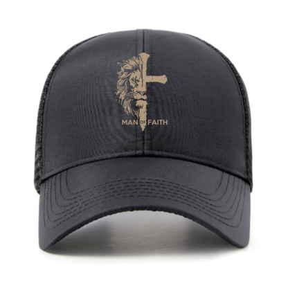 Man of Faith Jesus God Christian Hats