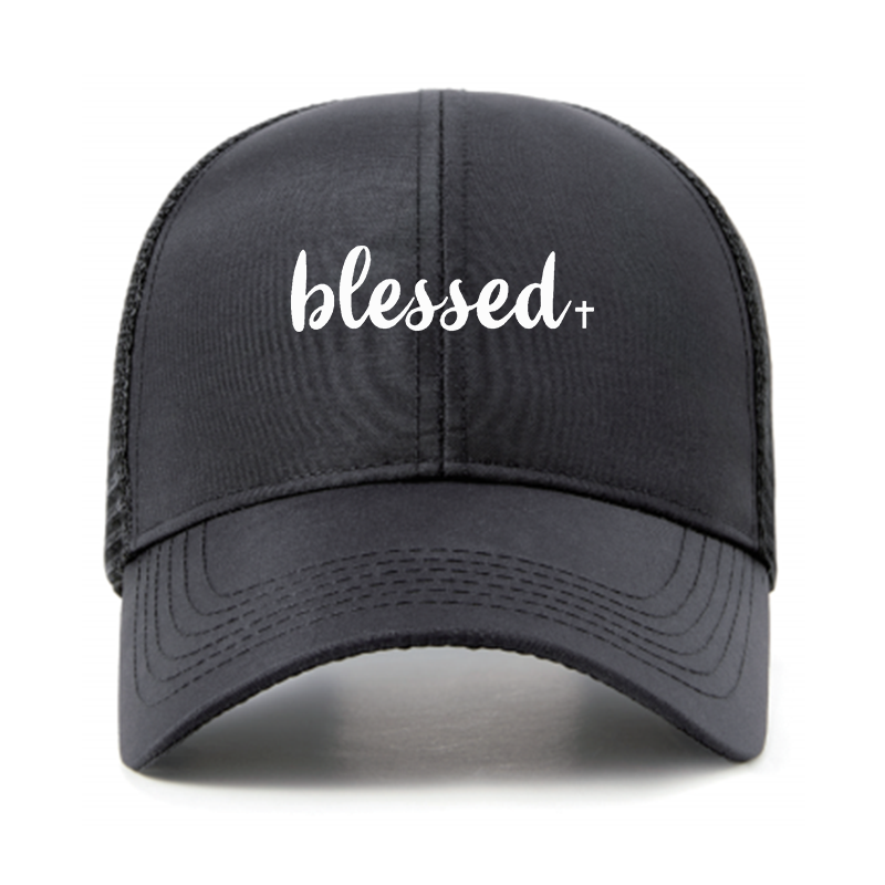 Blessed Cross Jesus God Christian Hats