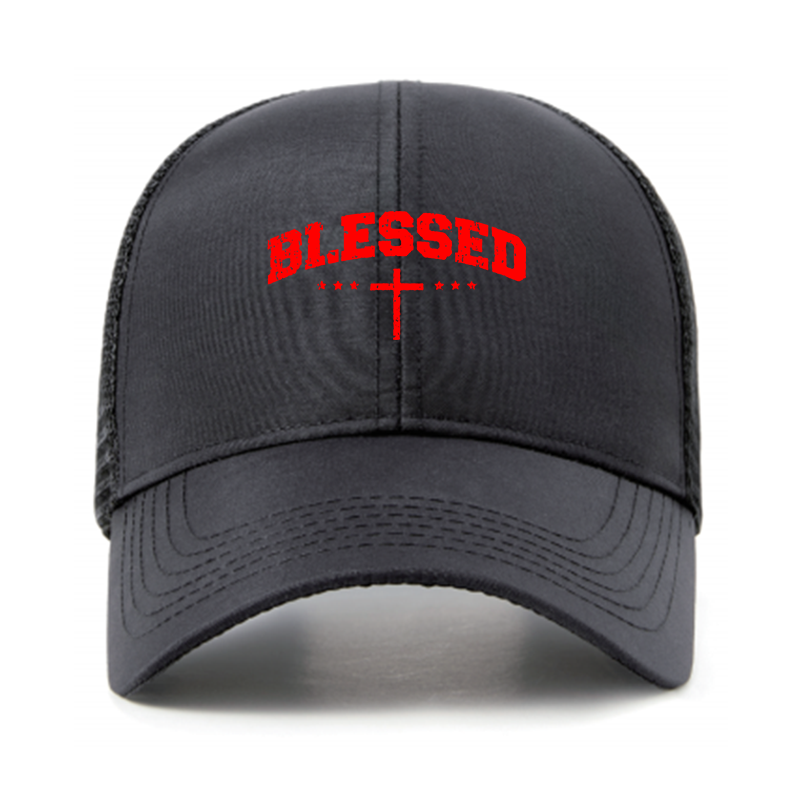 Blessed Cross Jesus God Christian Hats