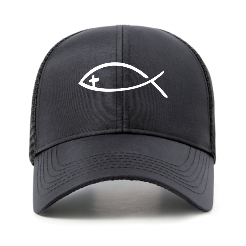 Jesus Fish Jesus God Christian Hats
