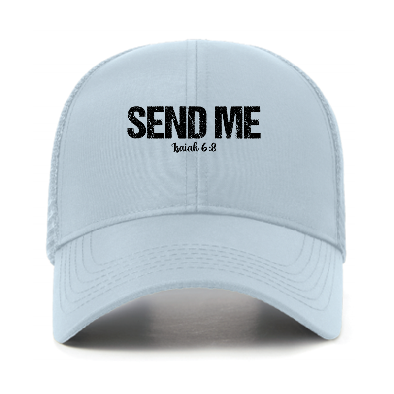 Isaiah 6:8 - SEND ME Jesus God Christian Hats