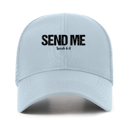 Isaiah 6:8 - SEND ME Jesus God Christian Hats