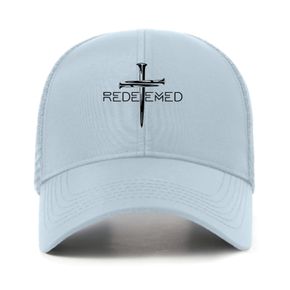 Cross Nails Redeemed Jesus God Christian Hats