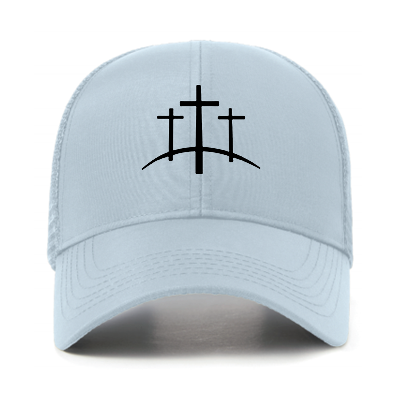 Cross Printed Jesus God Christian Hats