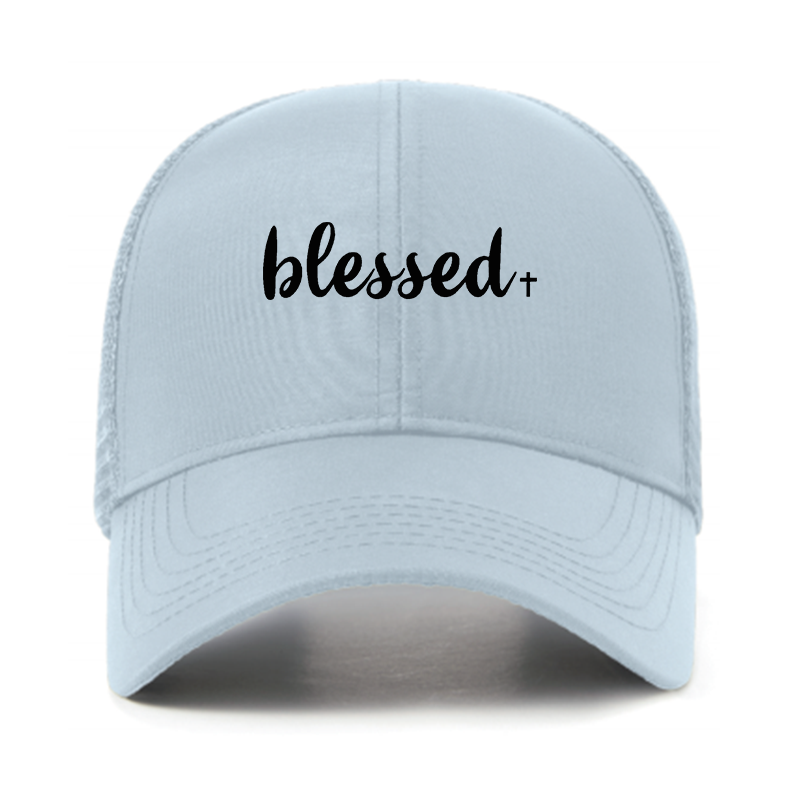 Blessed Cross Jesus God Christian Hats