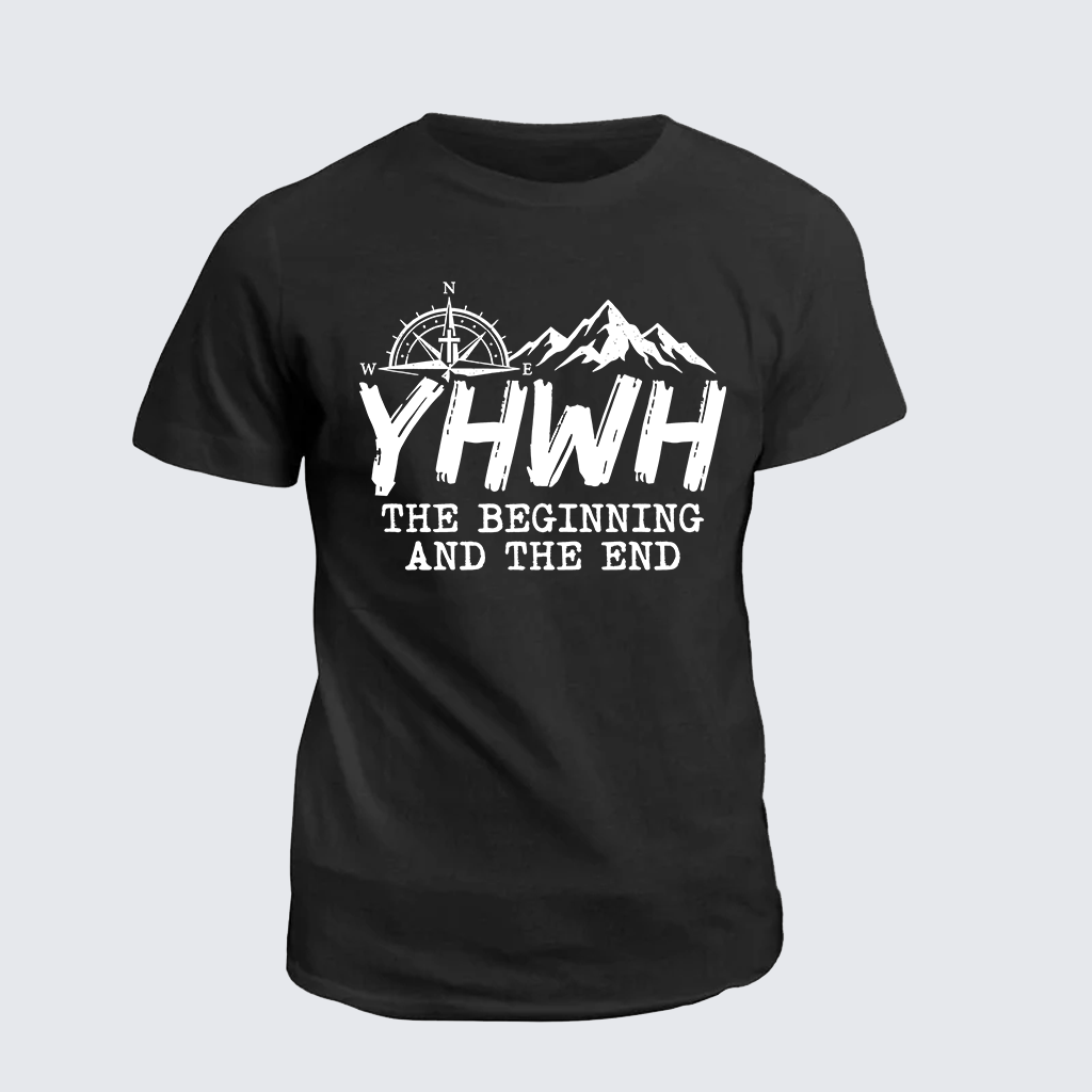 YHWH Jesus God Christian Cotton T-Shirt