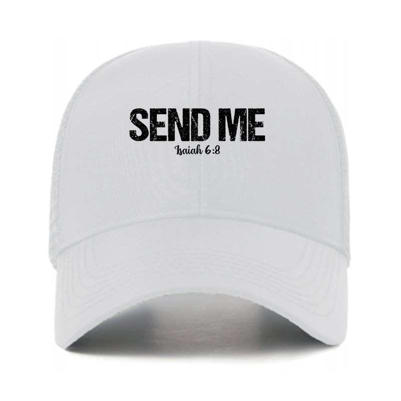 Isaiah 6:8 - SEND ME Jesus God Christian Hats