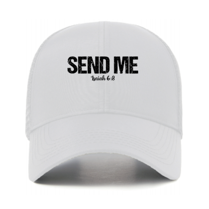 Isaiah 6:8 - SEND ME Jesus God Christian Hats