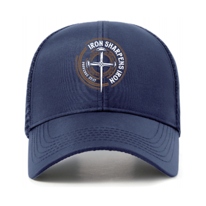 Iron Sharpens Iron - Proverbs 27:17 Jesus God Christian Hats