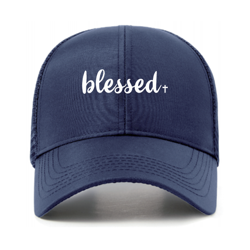 Blessed Cross Jesus God Christian Hats