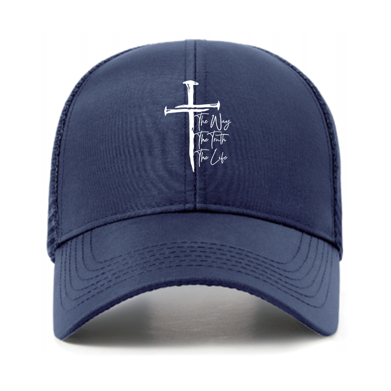 The Way The Truth The Life Jesus God Christian Hats