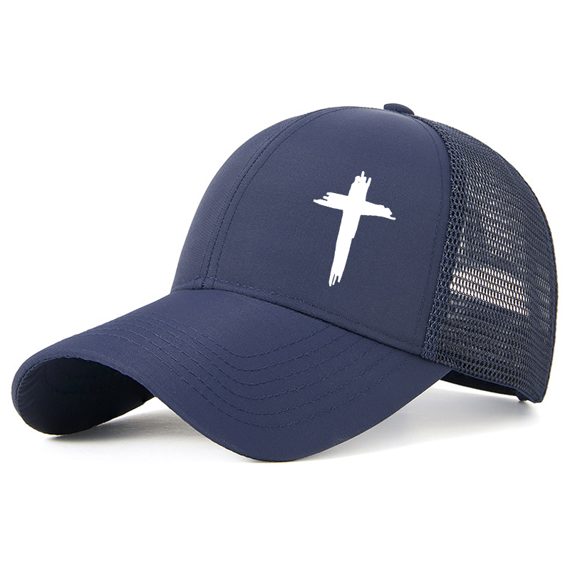 Cross Print Hats