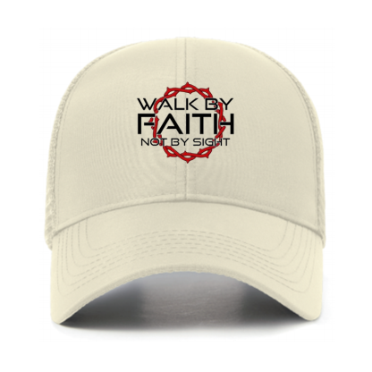 Walk by Faith, Not by Sight 2 Corinthians 5:7 Jesus God Christian Hats