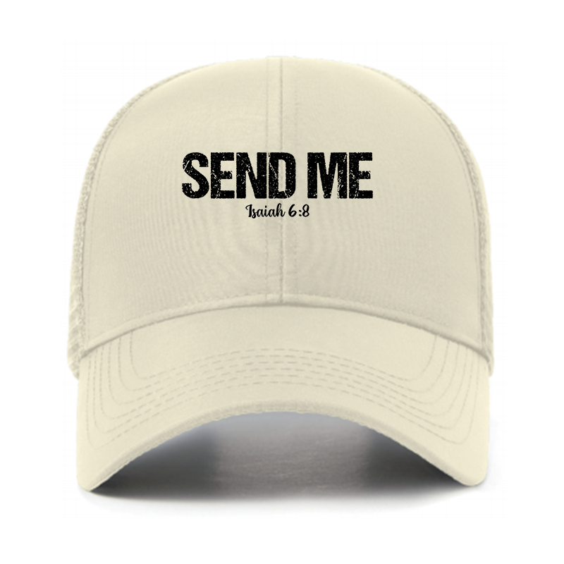 Isaiah 6:8 - SEND ME Jesus God Christian Hats