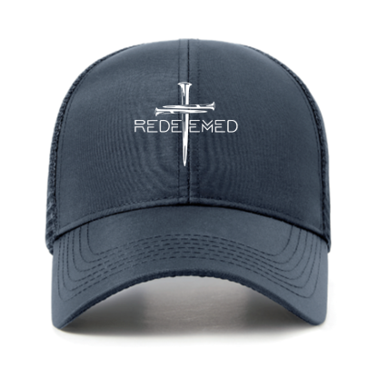 Cross Nails Redeemed Jesus God Christian Hats