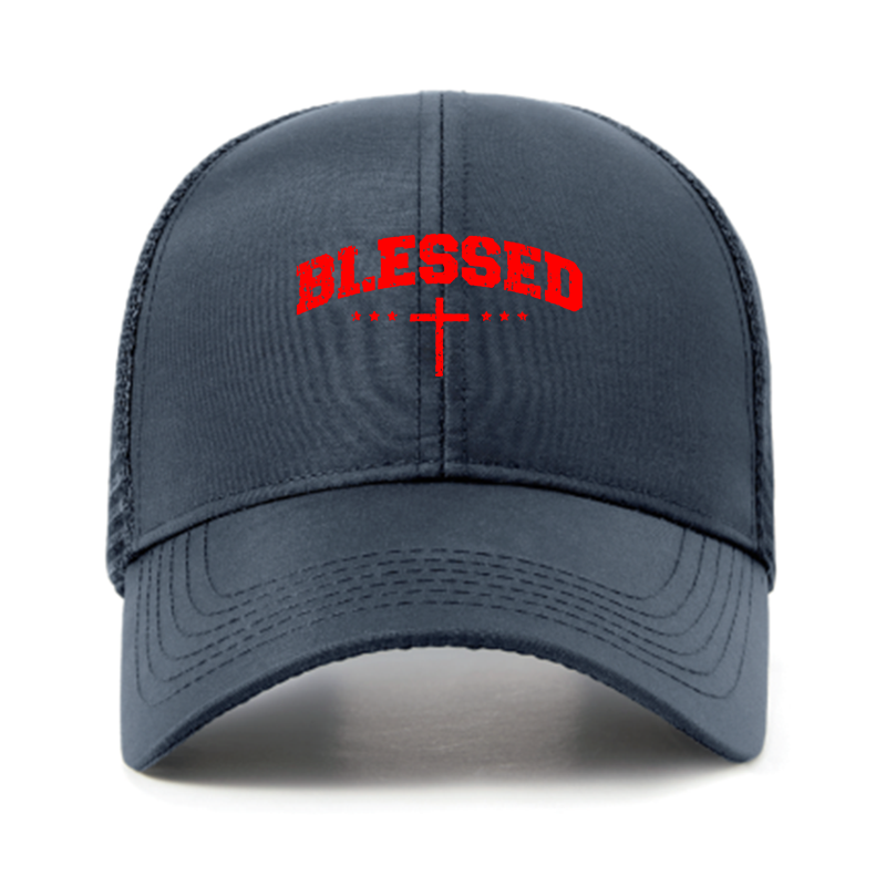 Blessed Cross Jesus God Christian Hats