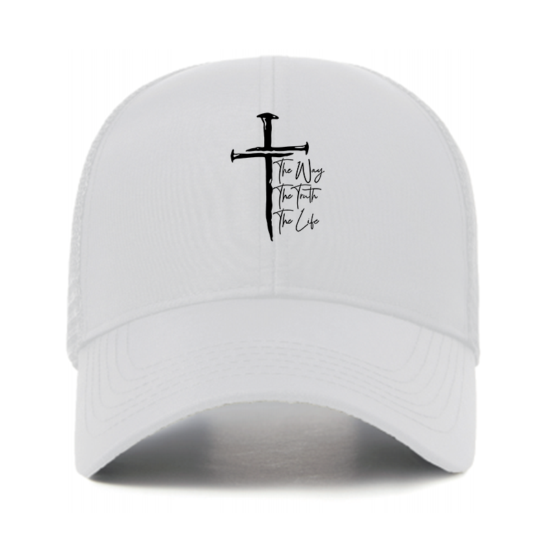 The Way The Truth The Life Jesus God Christian Hats