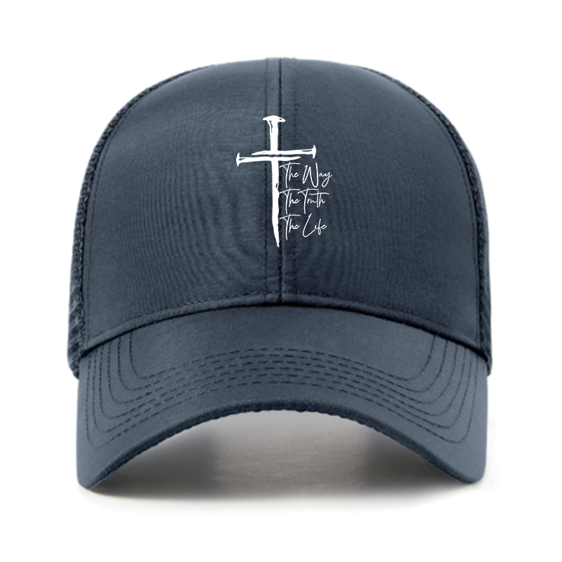 The Way The Truth The Life Jesus God Christian Hats