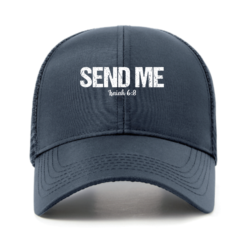 Isaiah 6:8 - SEND ME Jesus God Christian Hats
