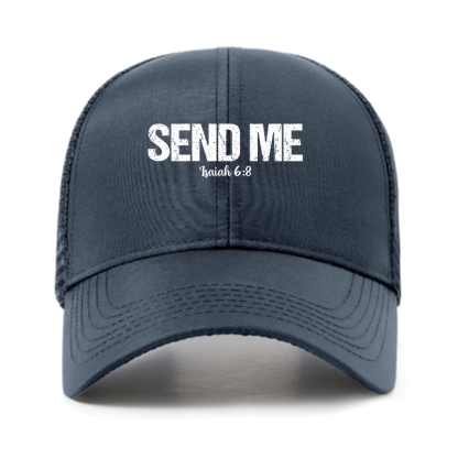 Isaiah 6:8 - SEND ME Jesus God Christian Hats