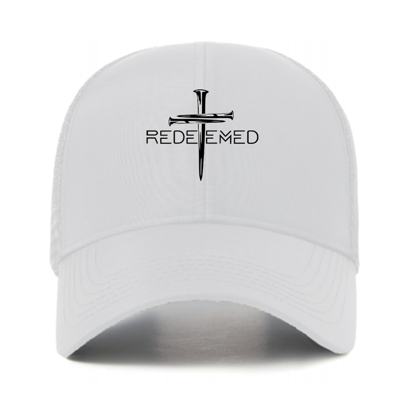 Cross Nails Redeemed Jesus God Christian Hats
