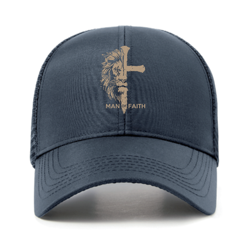 Man of Faith Jesus God Christian Hats